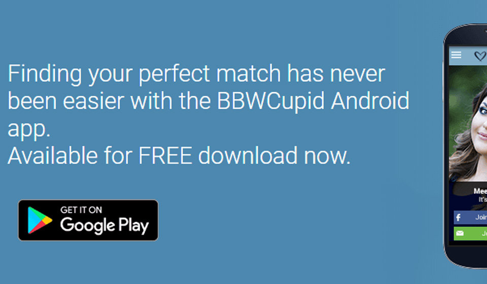 The Big Beautiful Women Cupid Mobile App