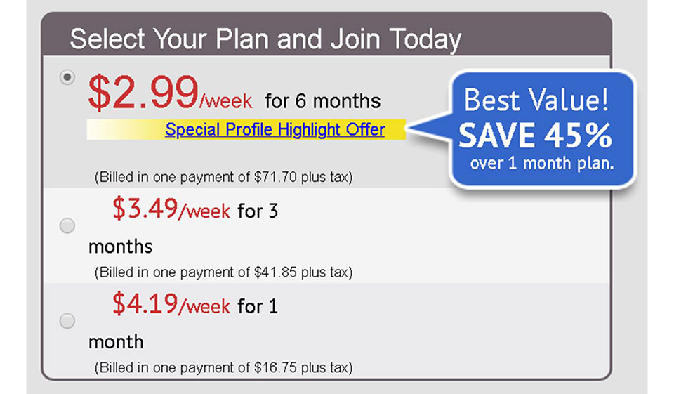 BlackPeopleMeet Prices