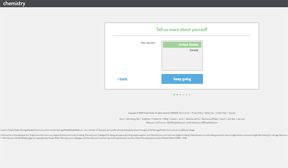 Chemistry Sign-Up Process