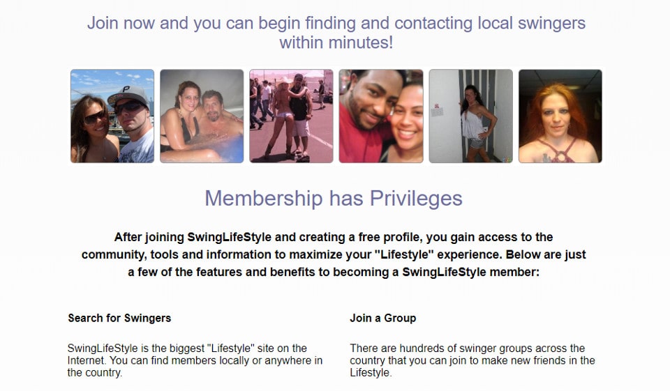 SwingLifestyle Sign-Up Process