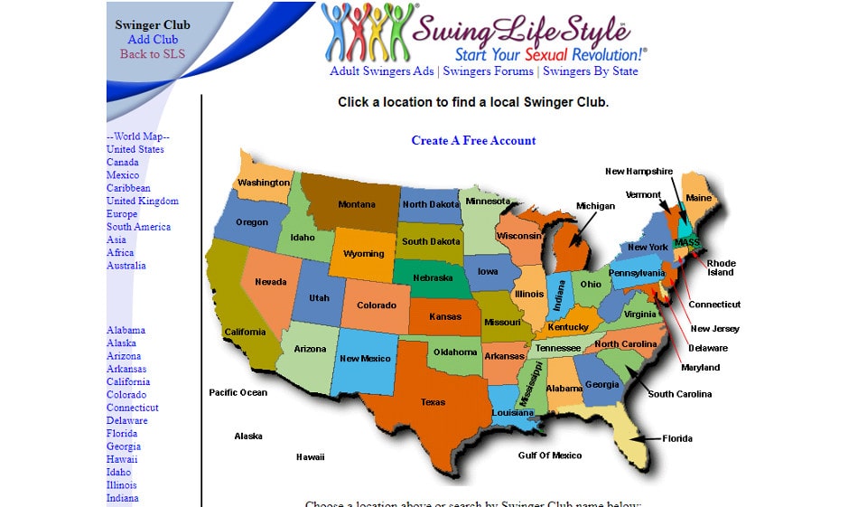 SwingLifestyle Dating Site’s Website Version